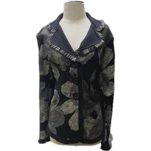 NEW AN REN floral jacket in 7223oliv